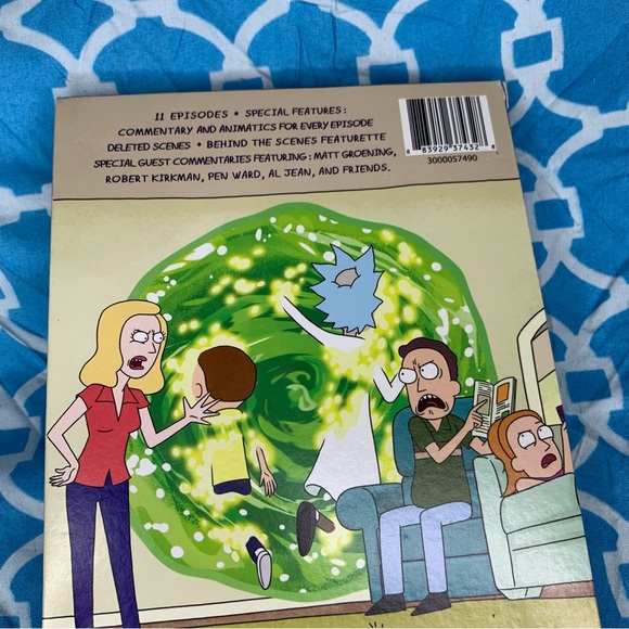 Rick and Morty Season 1 DVD adult swim original classic 2 disc set collectible - Picture 7 of 7